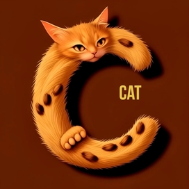 A stylized letter of the Latin alphabet