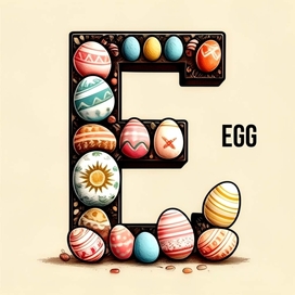 Stylized image of a Latin letter