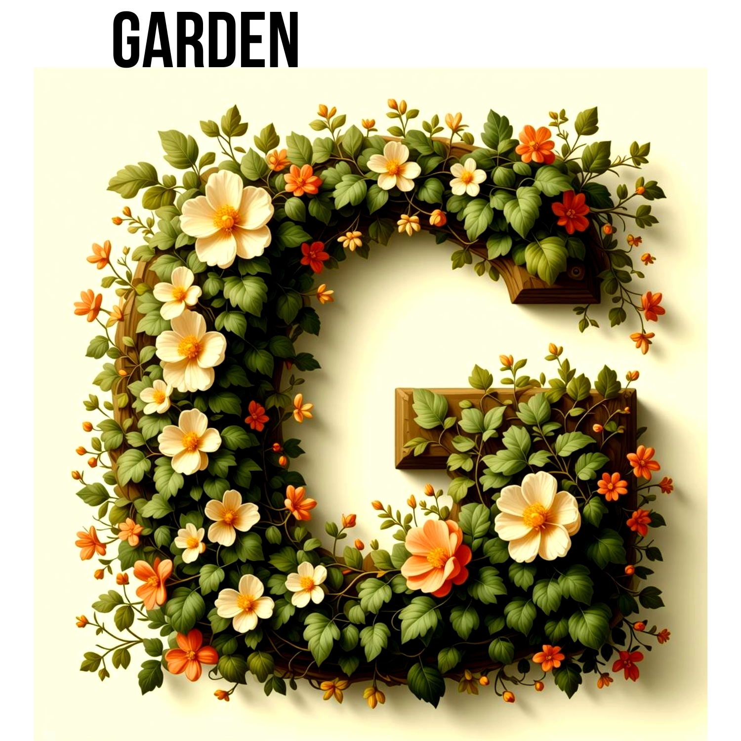 Stylized image of a Latin letter