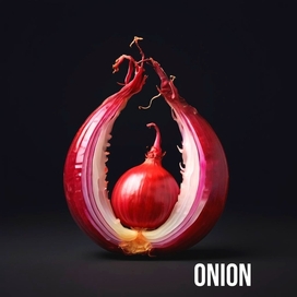 Stylized image of a Latin letter