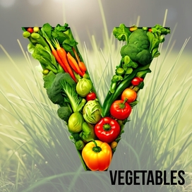 A stylized image of a Latin letter