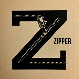 Stylized image of a Latin letter