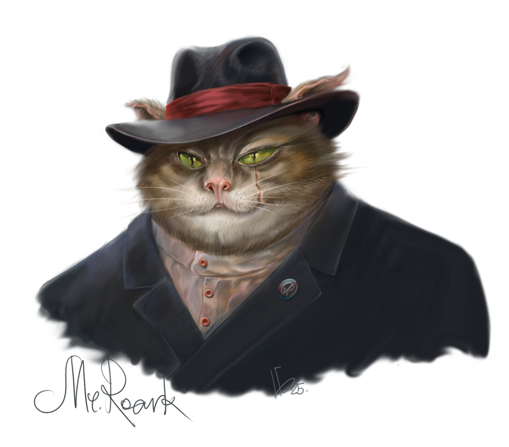 WHISKERS & WISEGUYS: Mr. ROARK