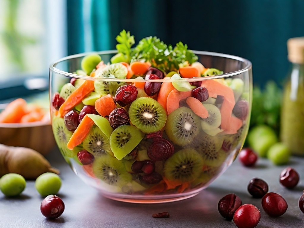 Illustration of an original salad