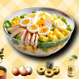 Chicken breast salad