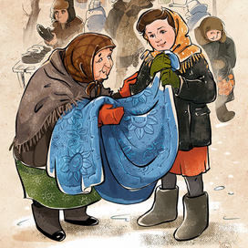 Illustration for story based on childhood memories