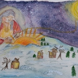 Ба и солнышко 