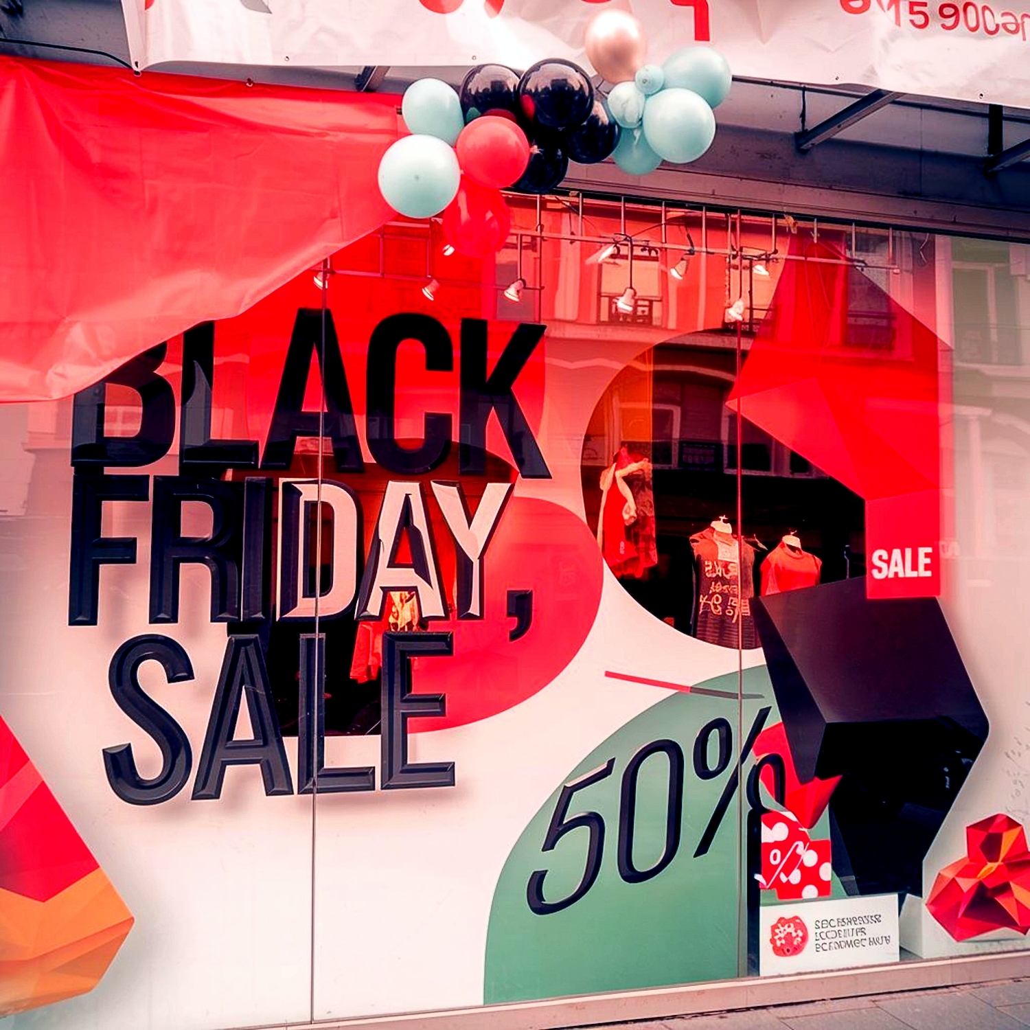 Sale advertising poster