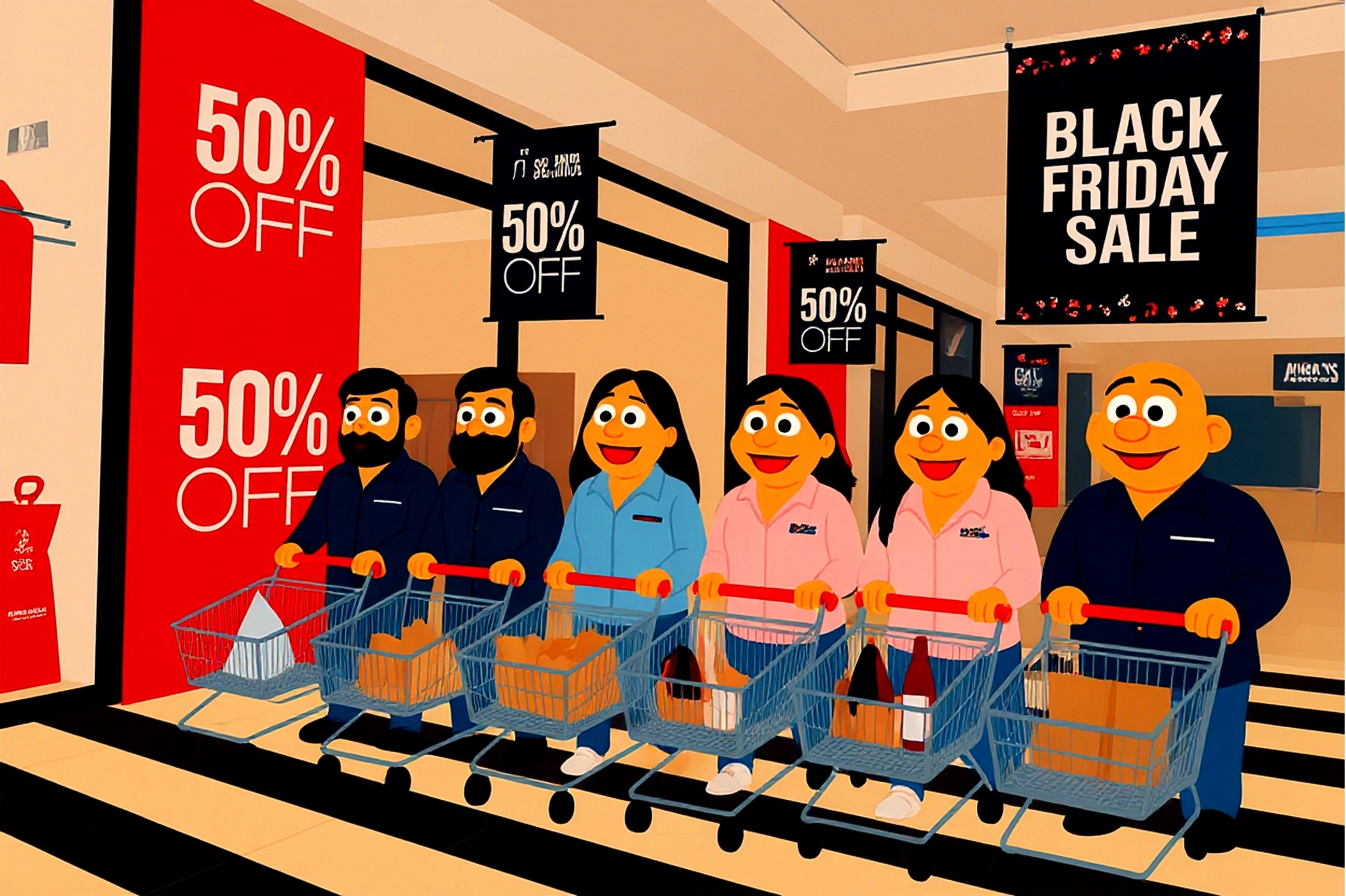 Sale advertising poster