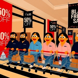 Sale advertising poster