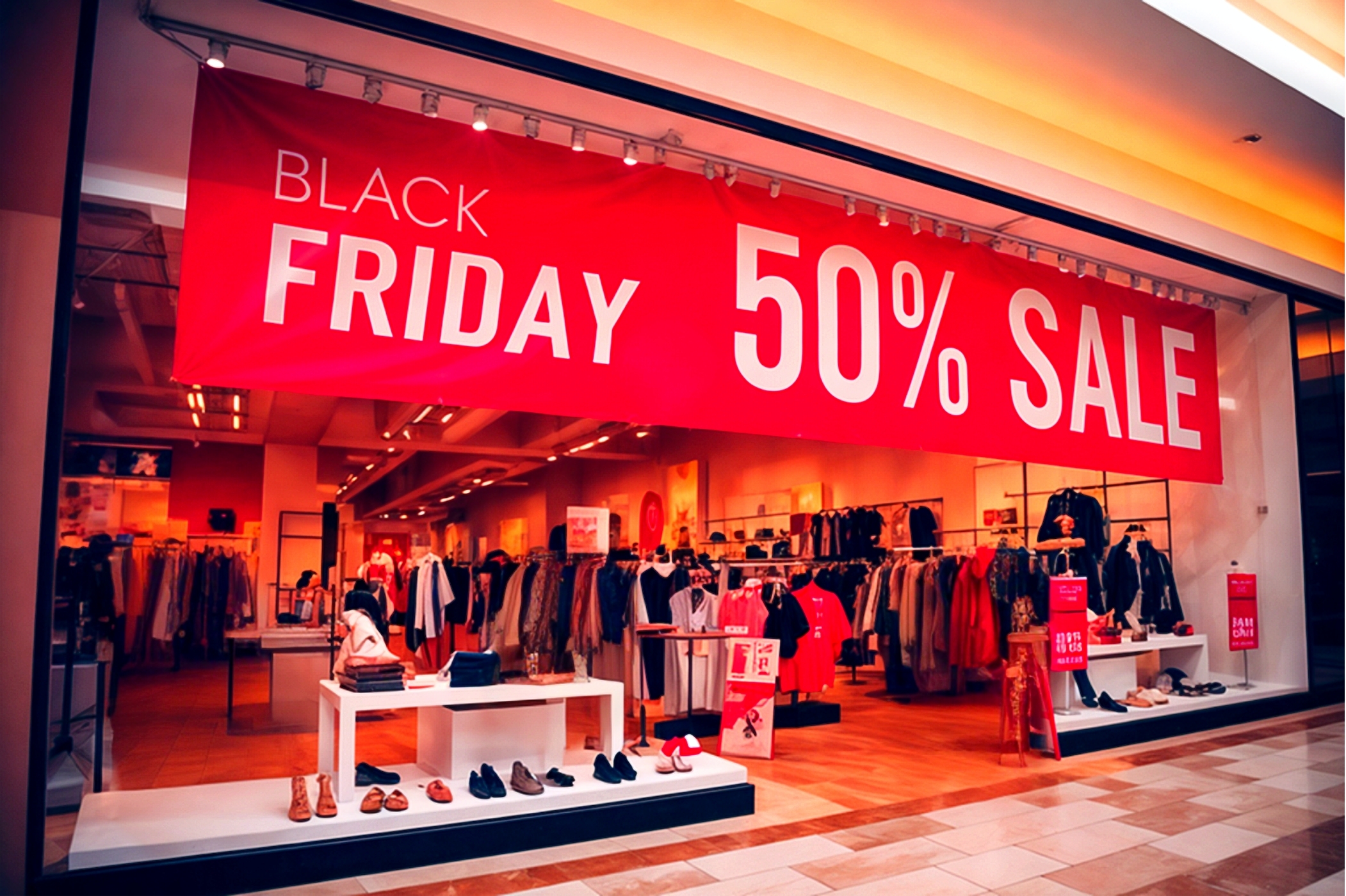 Sale advertising poster