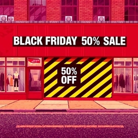 Sale advertising poster