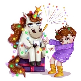 New Year's illustration