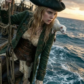 Девушка пират