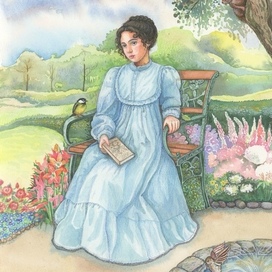 Иллюстрация к книге «Девочки,прославившие Россию»