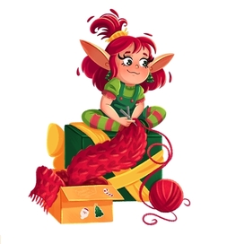 Новогодний эльф