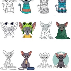 Серия «Недвольные сфинксы»