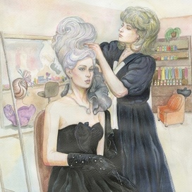 Иллюстрация к произведению «Удивительные девочки России»