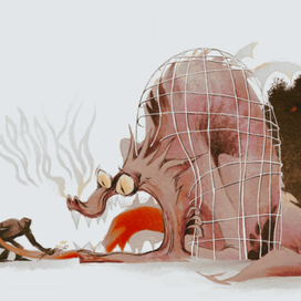 Иллюстрация к книге "вредные советы для дизайнеров"