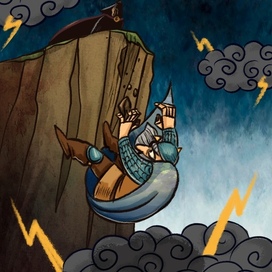 Иллюстрация к "Легенды Кавказа"