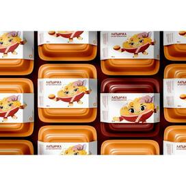 Packaging for a Korean cafe