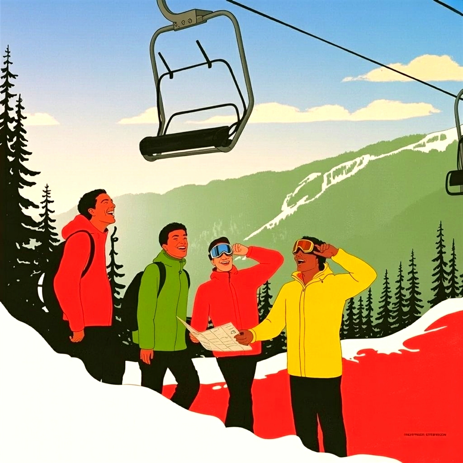 Illustration for Tatyana's Day, January 25