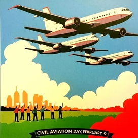 Civil Aviation Day, February 9