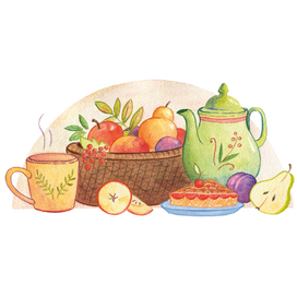 Фруктовый натюрморт