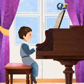 Петя Чайковский. Первые уроки музыки