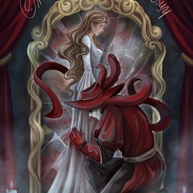 Иллюстрация к книге "Призрак Оперы"