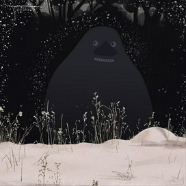 Fanart. Groke from Moomin.