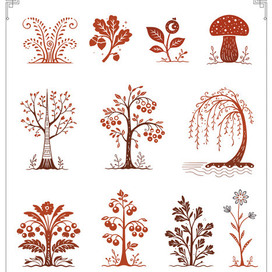 Растения и Деревья.