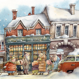 Книжная лавочка для мышки