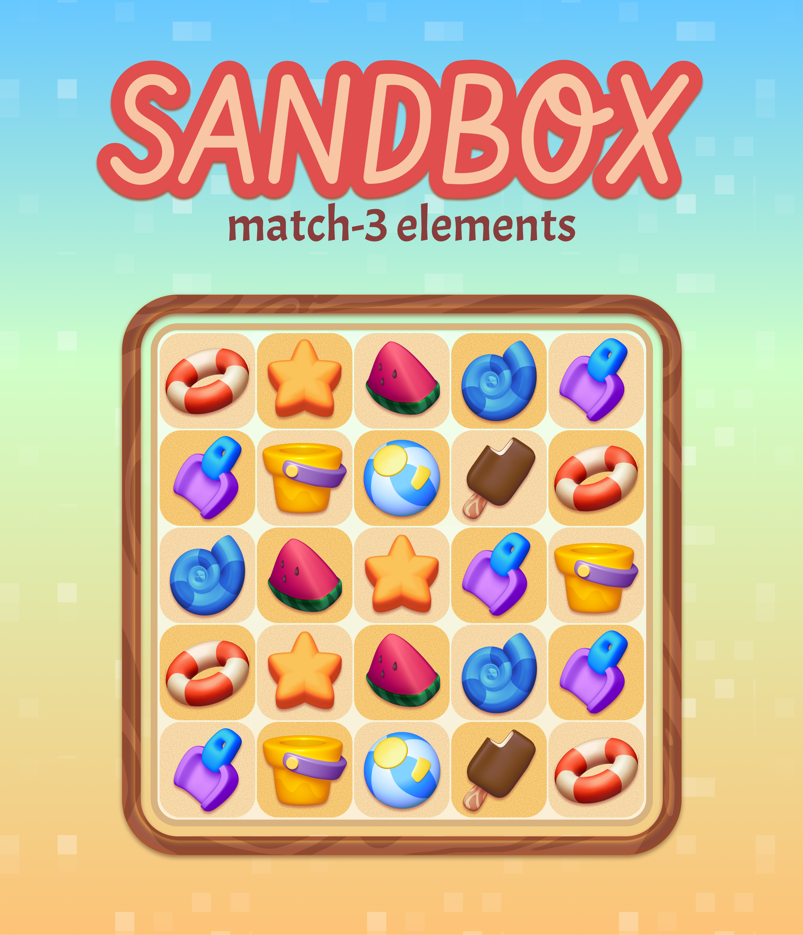 Match-3 icons | Иконки для Матч-3