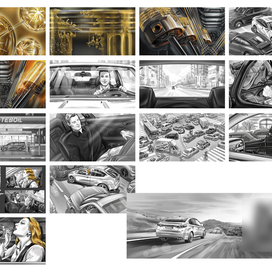 Machine oil storyboard