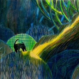 Иллюстрация для книги "Сильный кот"