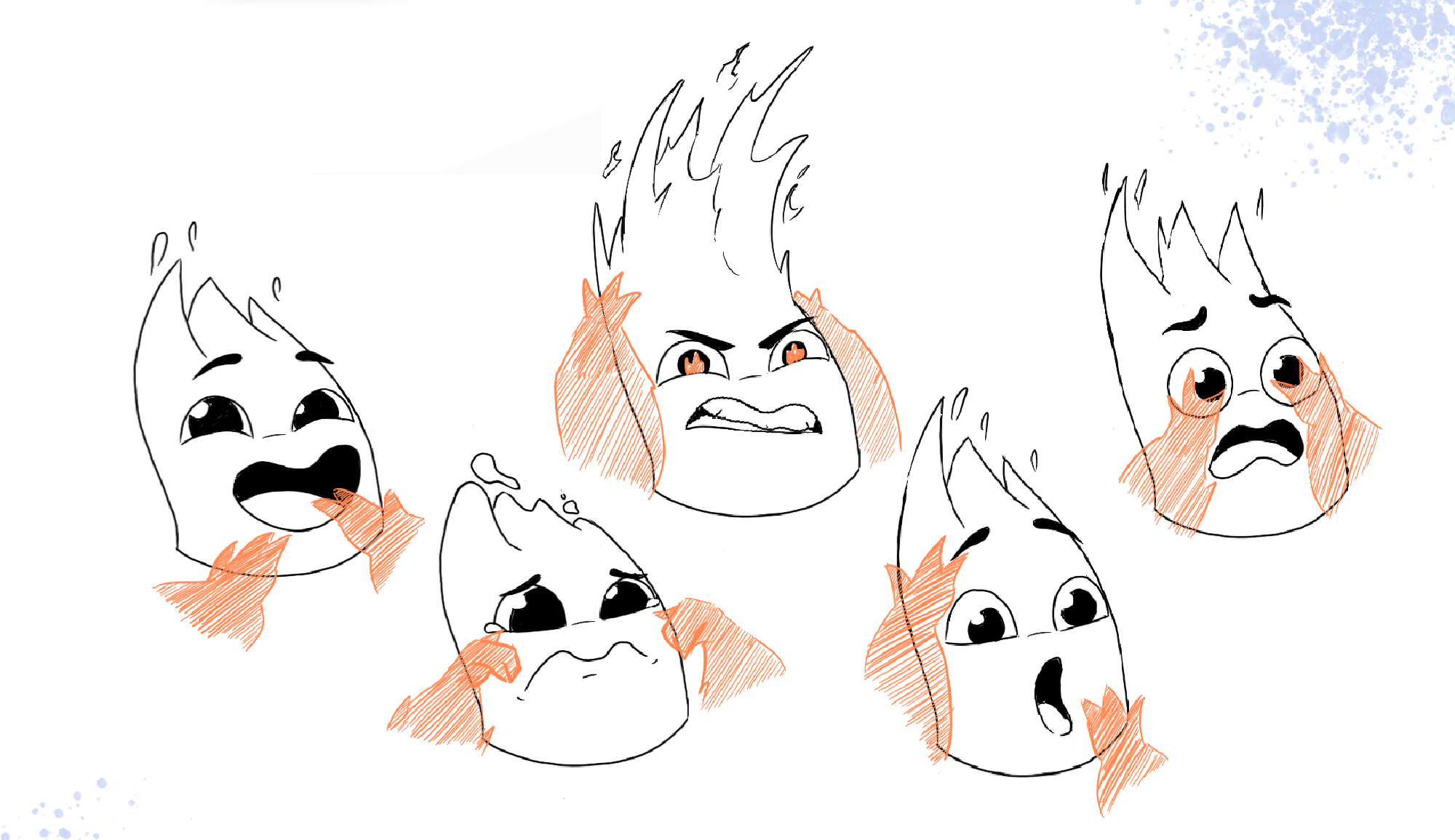 Бренд персонаж Огонёк