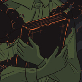 Иллюстрация для книги "Книжный вор" Маркус Зусак