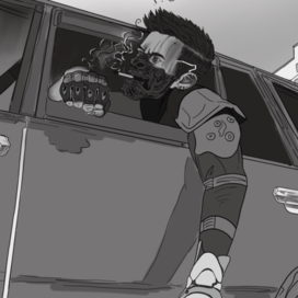 Концепт-арт персонажа 