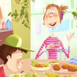 Иллюстрация для детской книги