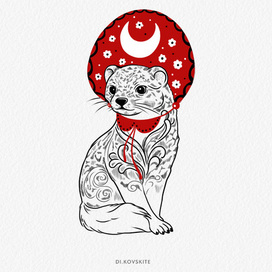 Иллюстрация из серии "Лесное житие зверское"