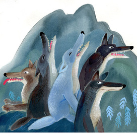 Да в овраге за горою волки бешеные воют)