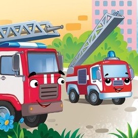  пожарная машинка, которая хотела быть смелой
