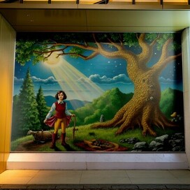 Вход в детский центр