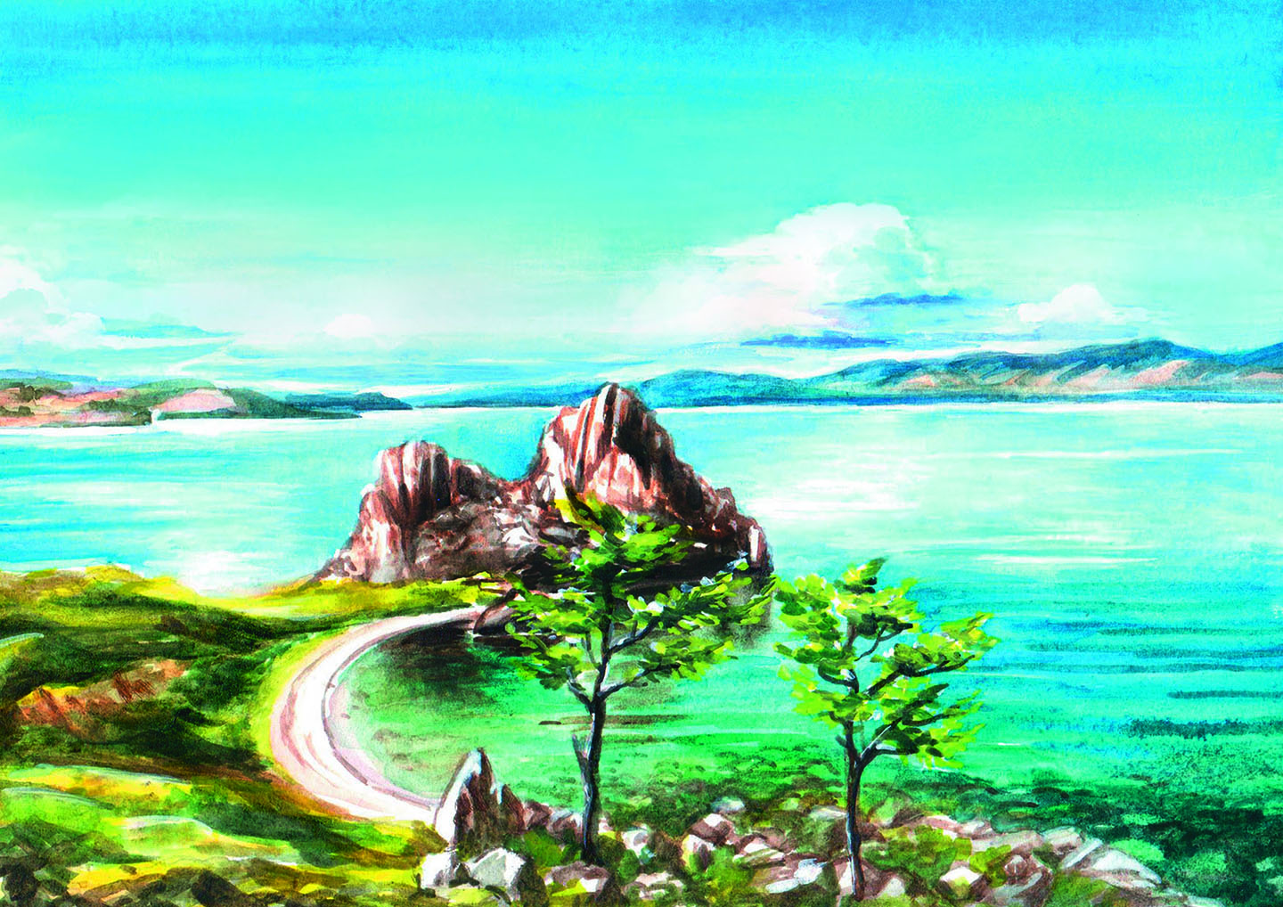 Священный символ Байкала. Мыс Бурхан.