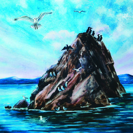 Бакланий остров. Озеро Байкал