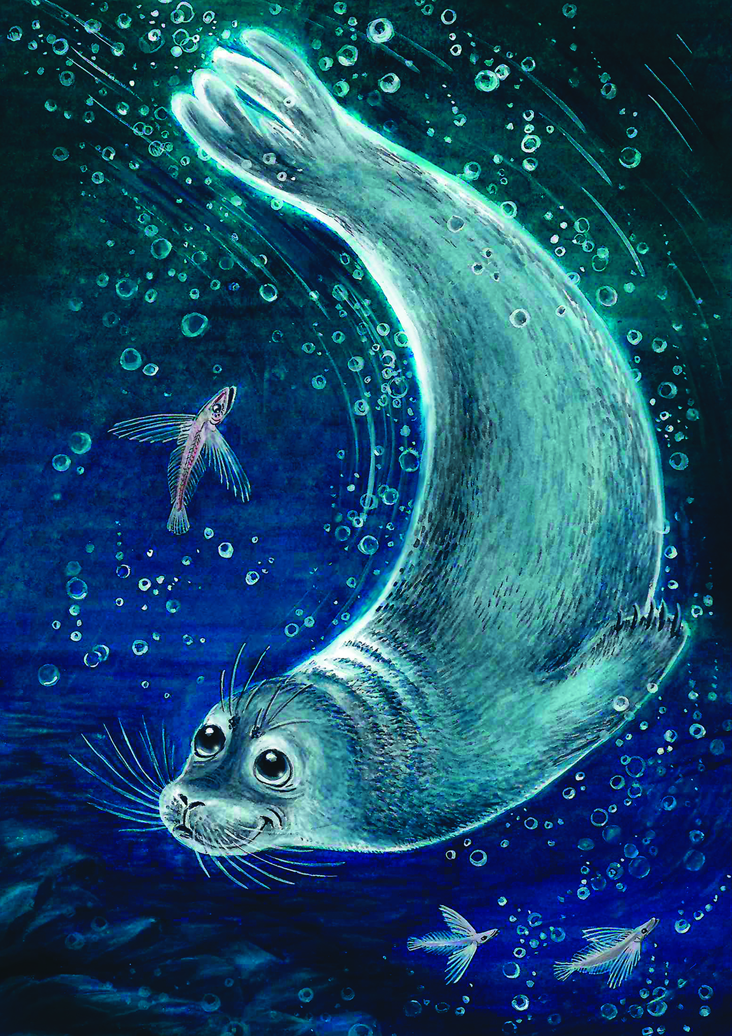 Байкальская нерпа и голомянки