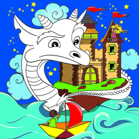 Иллюстрация к книге про монстриков