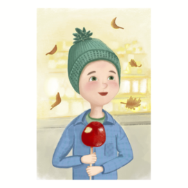 Карамельное яблочко