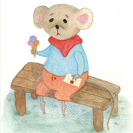 Чего-то грустит